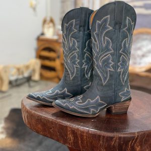 Bota Feminina Fossil Azul