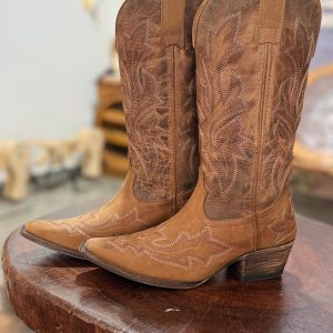 Bota Feminina Fossil Cappucino